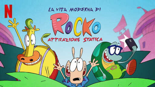 La Vita Moderna Di Rocko Attrazione Statica Sito Ufficiale Netflix